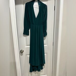 Lulu's Deep Teal Long Sleeve Dress